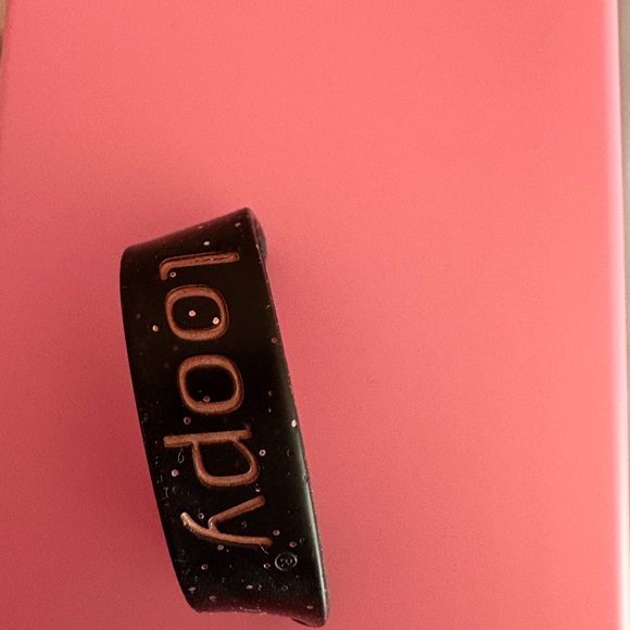 iPhone 12 Loopy case pink with pink glitter loop - Picture 7 of 8